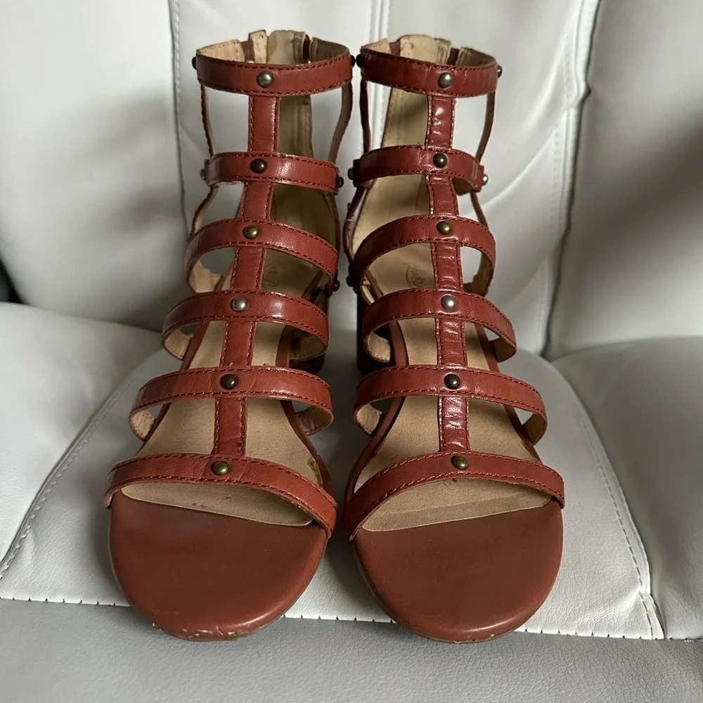 Lucky Brand “Lizbethe” Caged Sandal - Size 8. - Picture 2 of 8